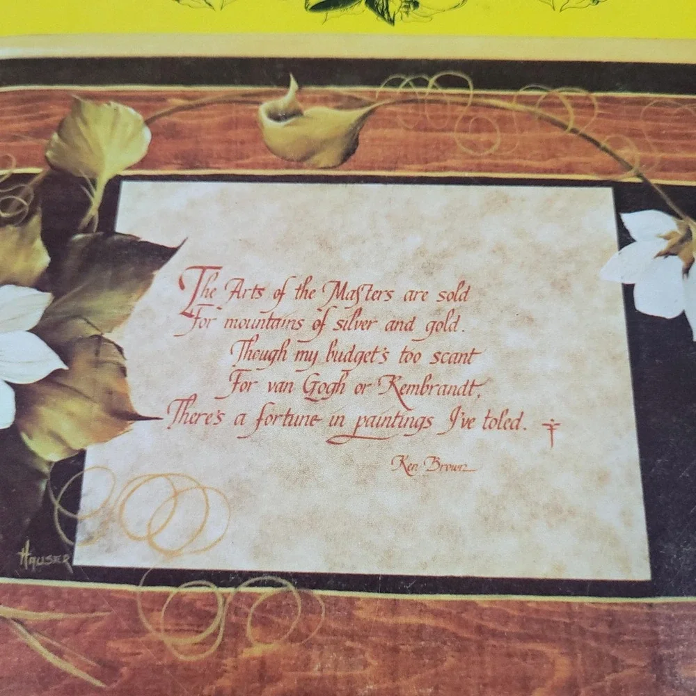 Priscilla Hauser Collection Series Daisies Vol 1 Kraft Book Vtg 1976 Patterns